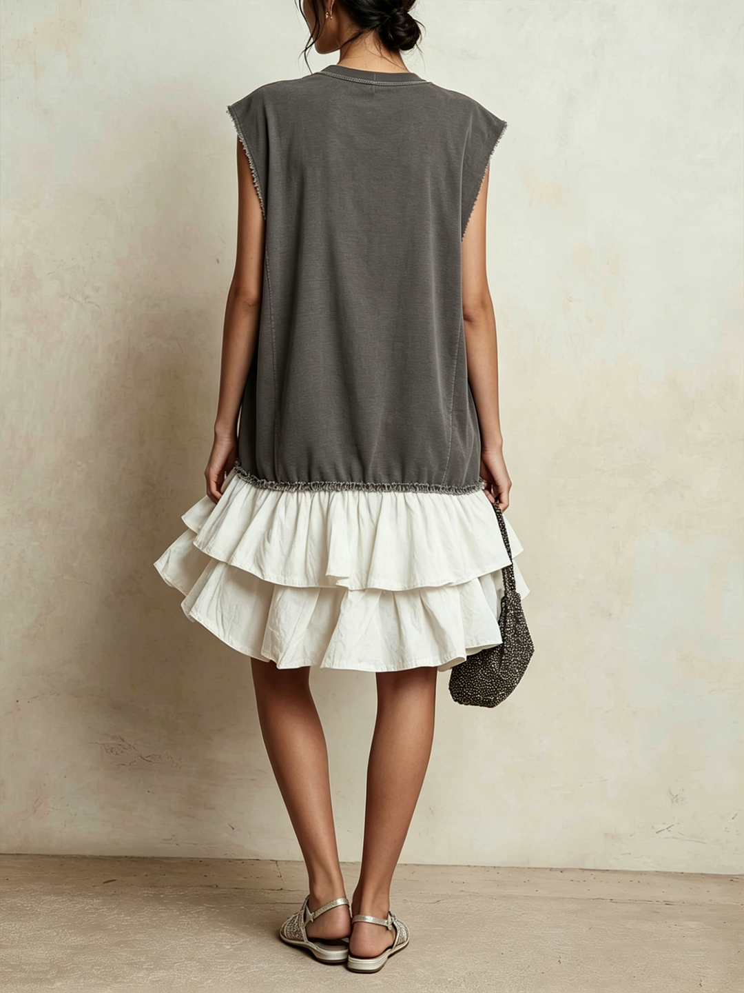 Ilaria | Casual Color-Block Vacation Dress, Relaxed Fit
