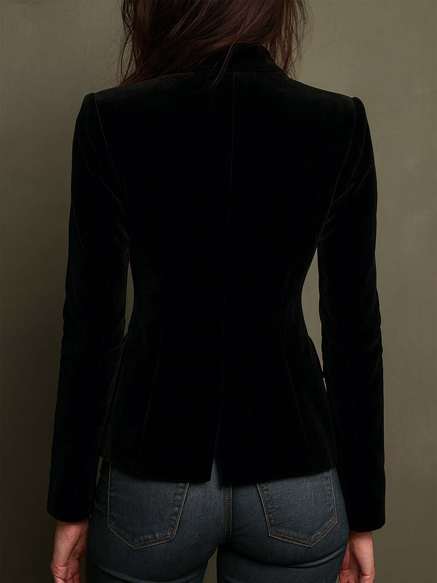 Women’s Colorful Floral Embroidered Blazer
