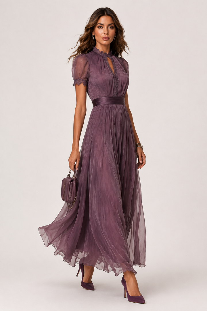 Women’s Flowy Evening Maxi Dress