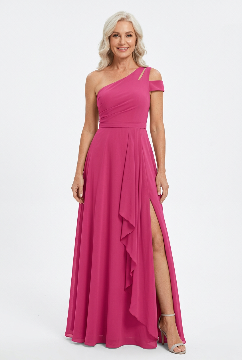 Aurelia One-Shoulder Maxi Gown
