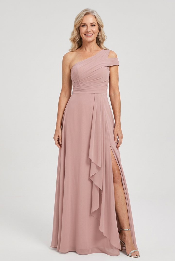 Aurelia One-Shoulder Maxi Gown