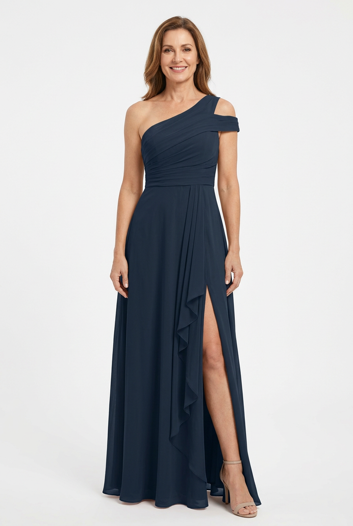Aurelia One-Shoulder Maxi Gown
