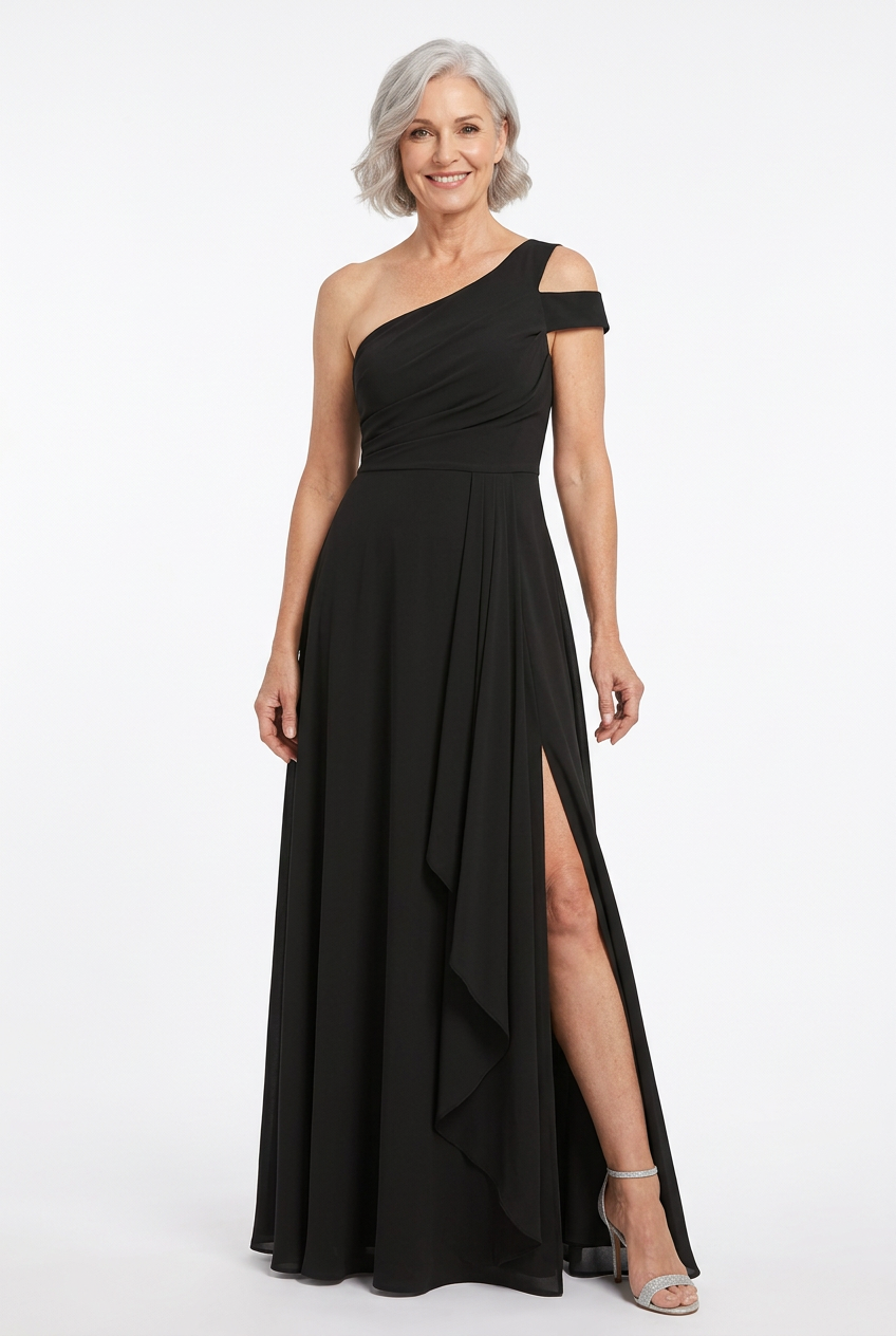 Aurelia One-Shoulder Maxi Gown