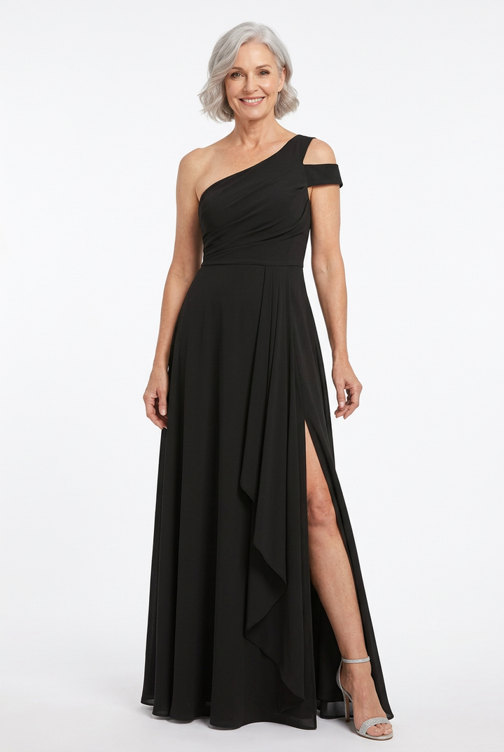 Aurelia One-Shoulder Maxi Gown