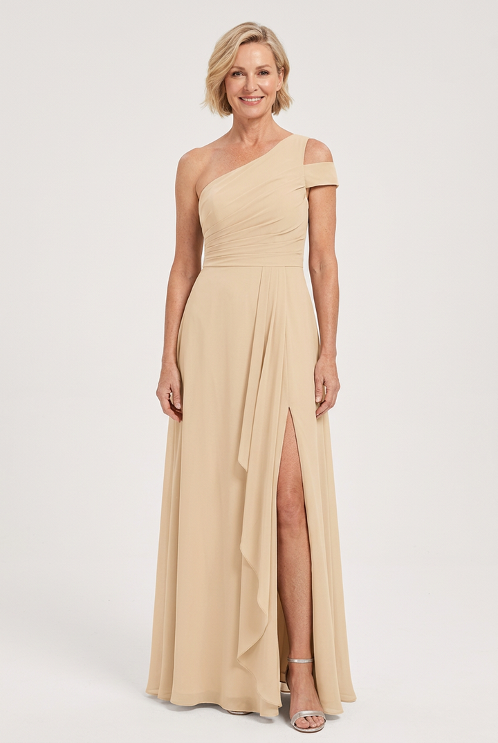 Aurelia One-Shoulder Maxi Gown