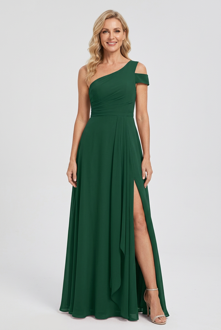 Aurelia One-Shoulder Maxi Gown