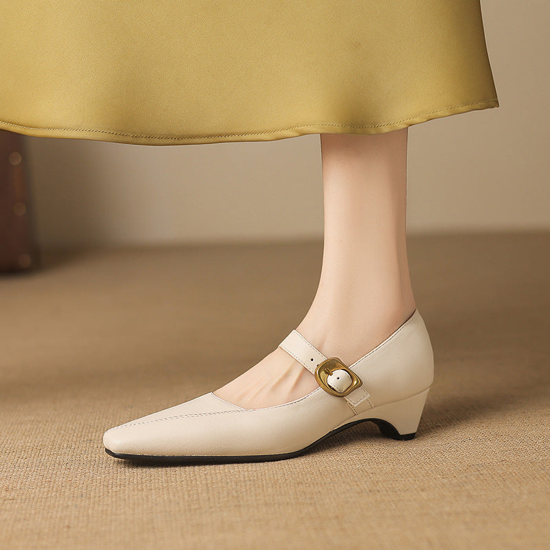 Zorae | Paneled Mary Jane Heel
