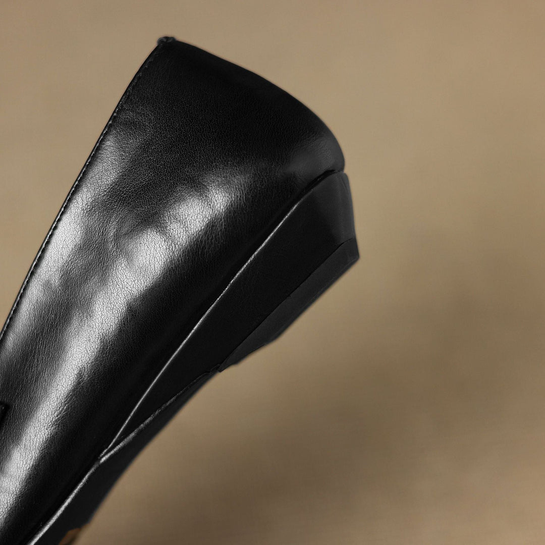 Ceyla | Brogued Double-Strap Mary Jane Flat