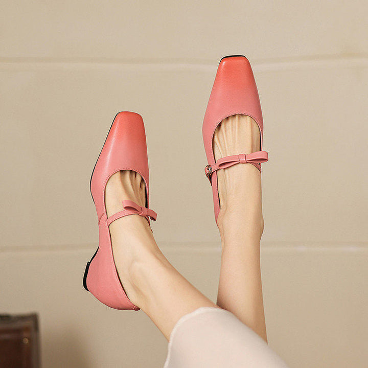 Bryony | Bow-Strap Mary Jane Pump