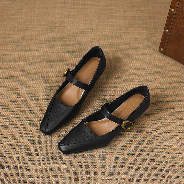 Zorae | Paneled Mary Jane Heel