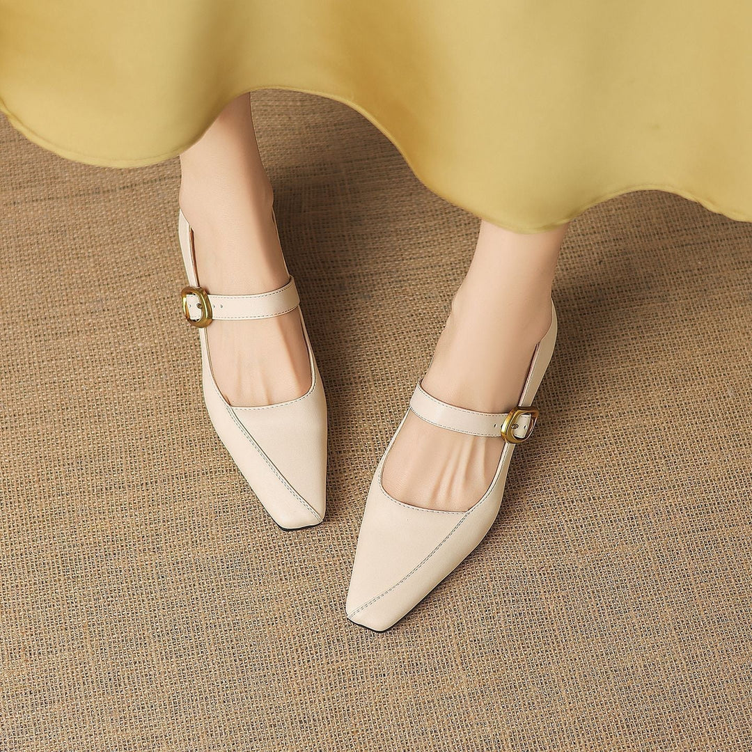 Zorae | Paneled Mary Jane Heel