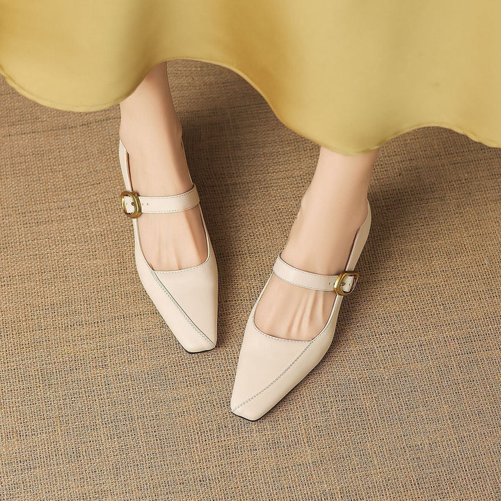 Zorae | Paneled Mary Jane Heel