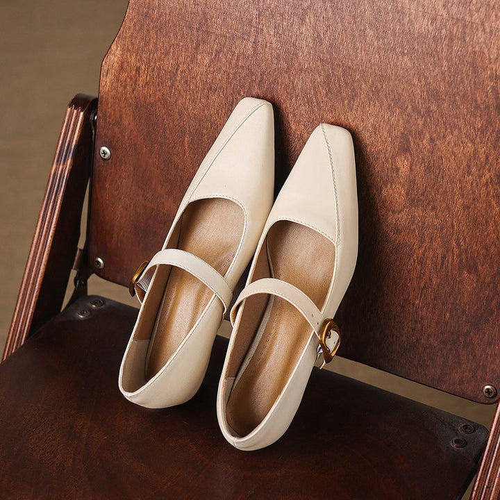 Zorae | Paneled Mary Jane Heel
