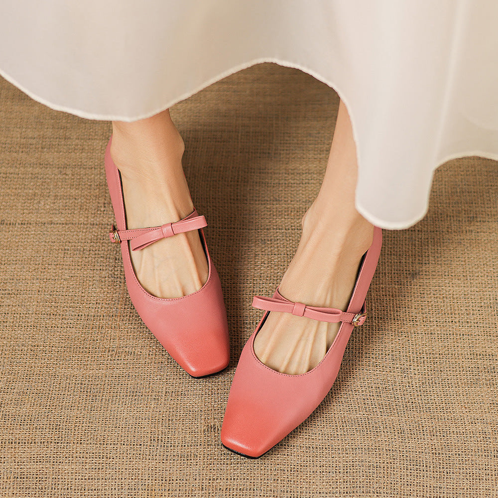 Bryony | Bow-Strap Mary Jane Pump