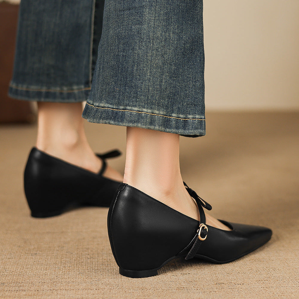 Bryony | Bow-Strap Mary Jane Pump