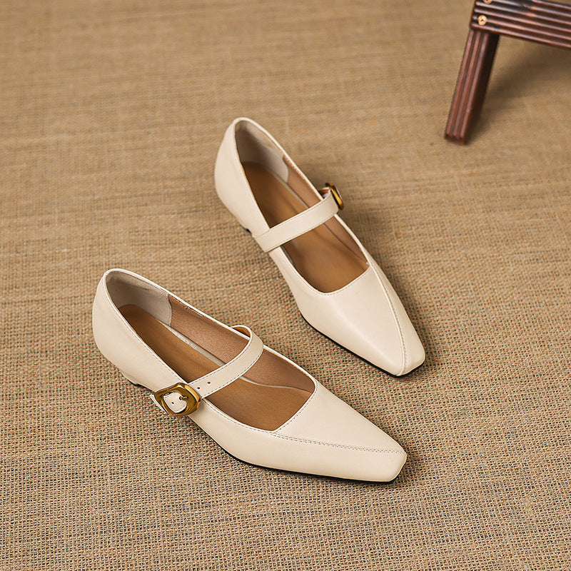 Zorae | Paneled Mary Jane Heel