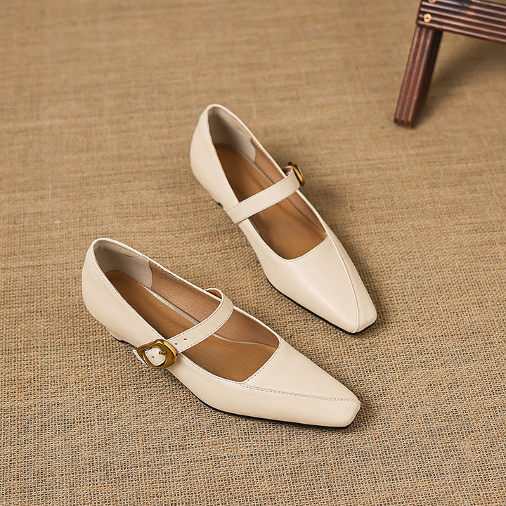 Zorae | Paneled Mary Jane Heel