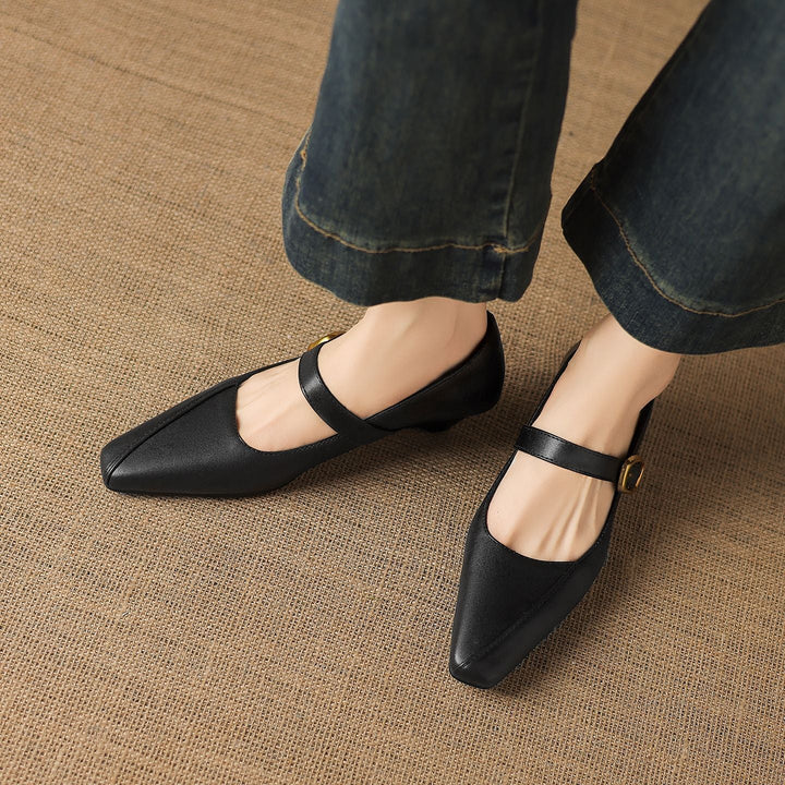 Zorae | Paneled Mary Jane Heel