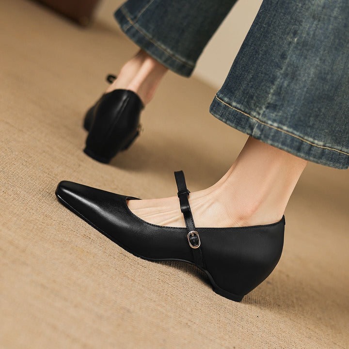 Bryony | Bow-Strap Mary Jane Pump