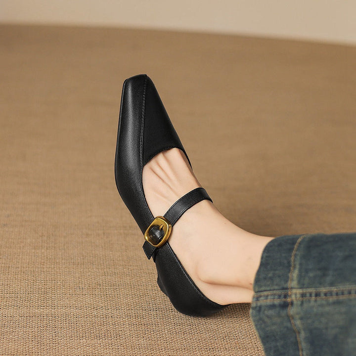 Zorae | Paneled Mary Jane Heel