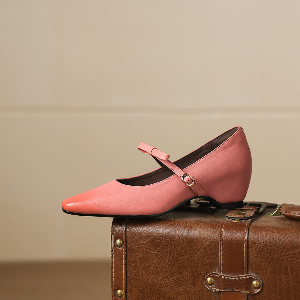 Bryony | Bow-Strap Mary Jane Pump