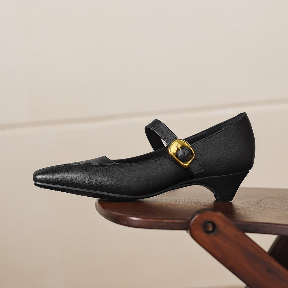 Zorae | Paneled Mary Jane Heel