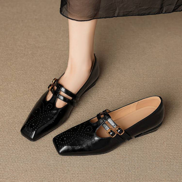 Marisol | Brogued Dual-Strap  Pump