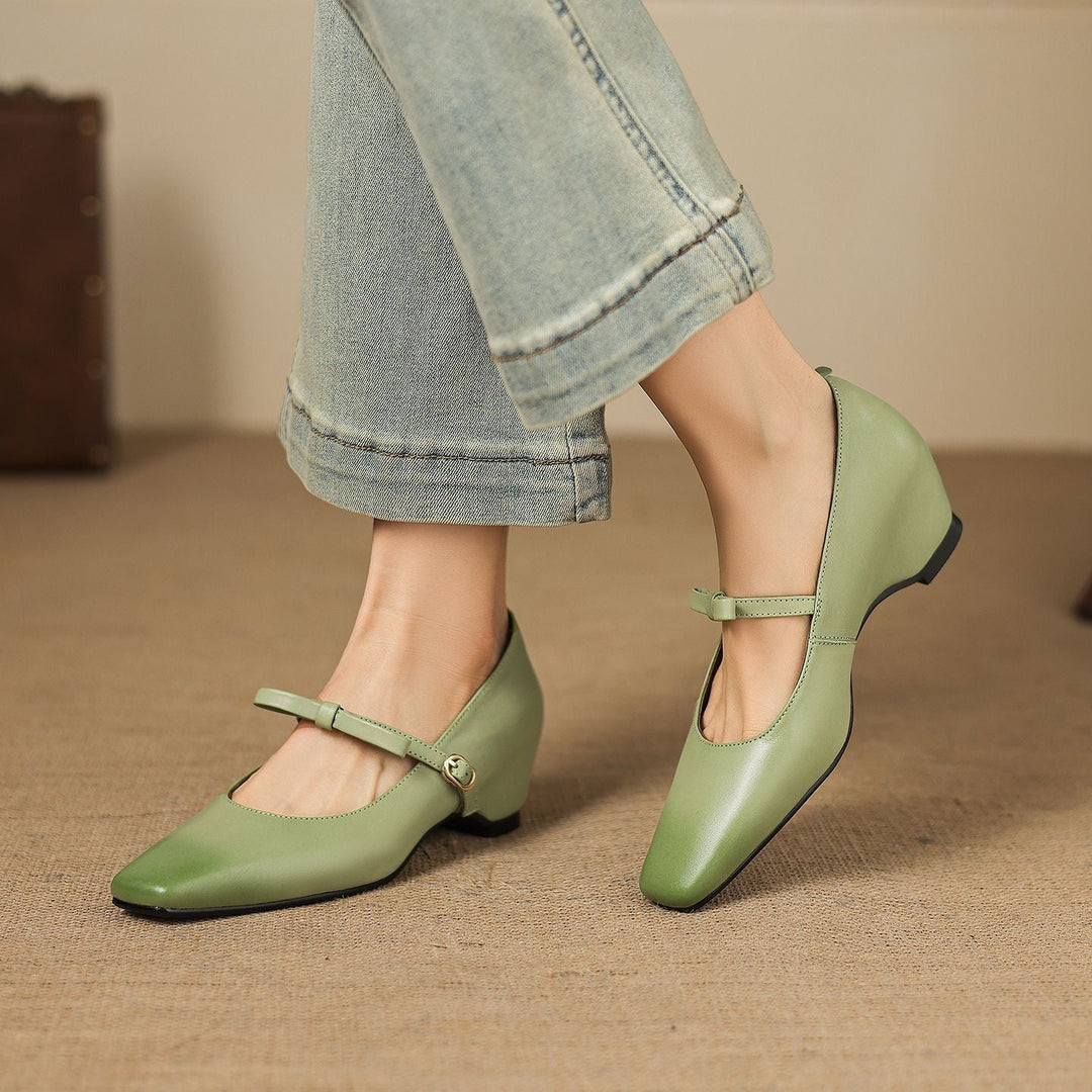 Bryony | Bow-Strap Mary Jane Pump