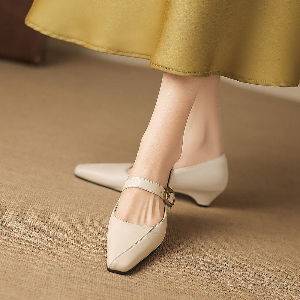 Zorae | Paneled Mary Jane Heel