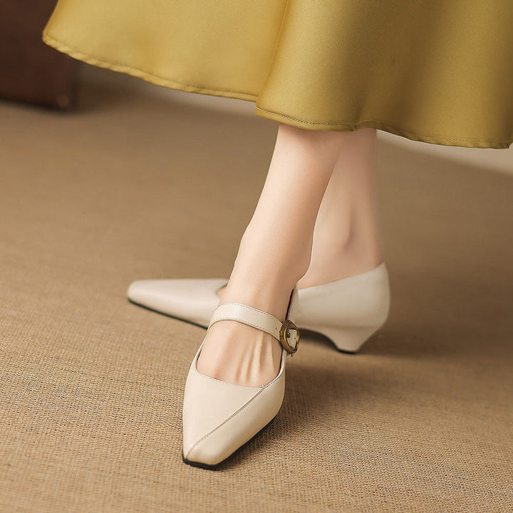 Zorae | Paneled Mary Jane Heel