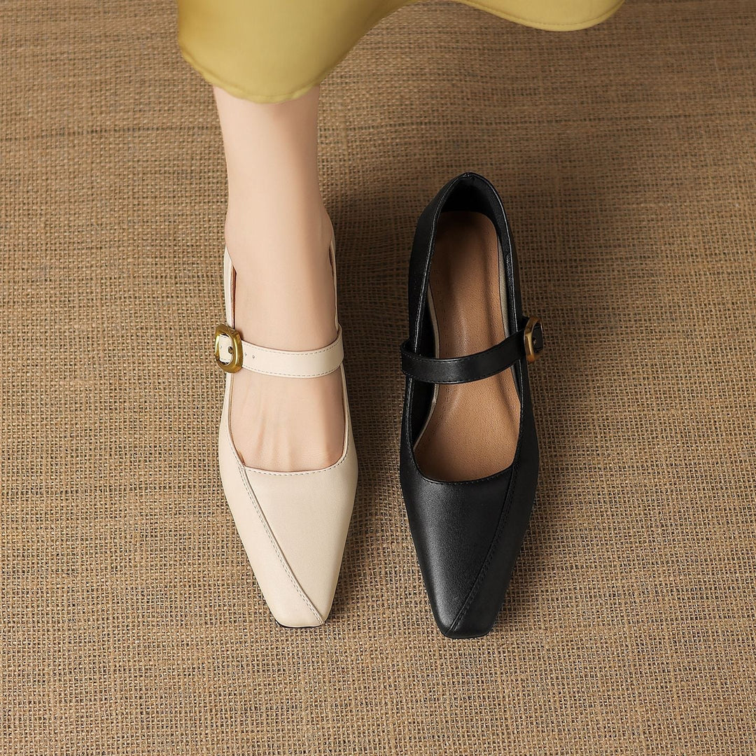 Zorae | Paneled Mary Jane Heel