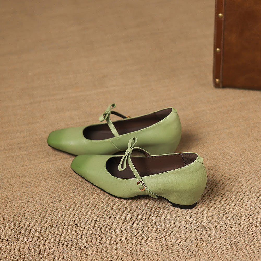 Bryony | Bow-Strap Mary Jane Pump