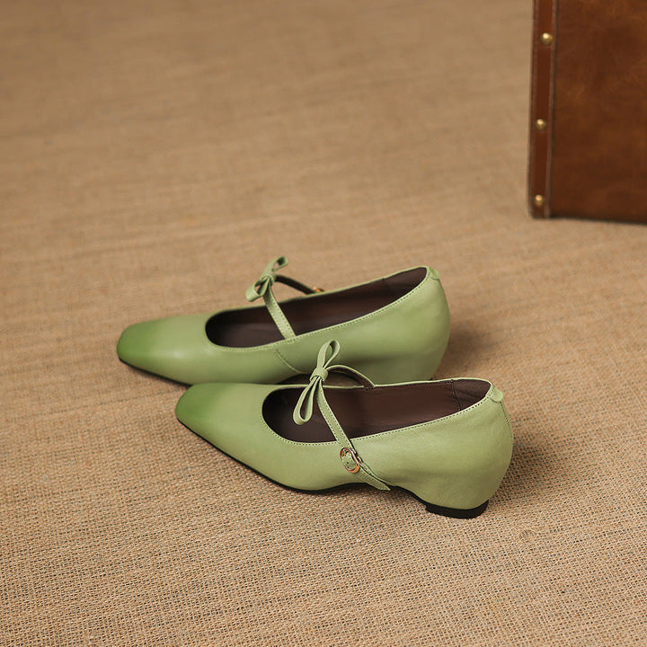 Bryony | Bow-Strap Mary Jane Pump