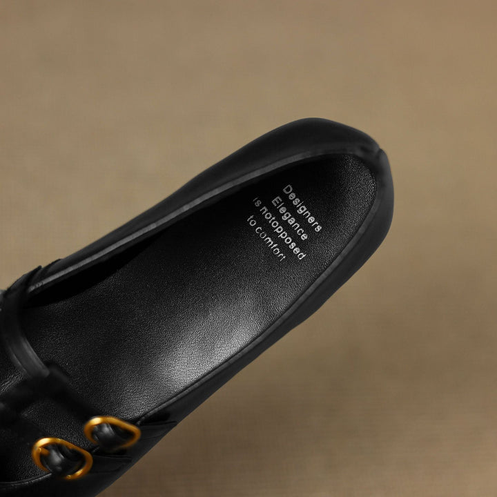 Ceyla | Brogued Double-Strap Mary Jane Flat