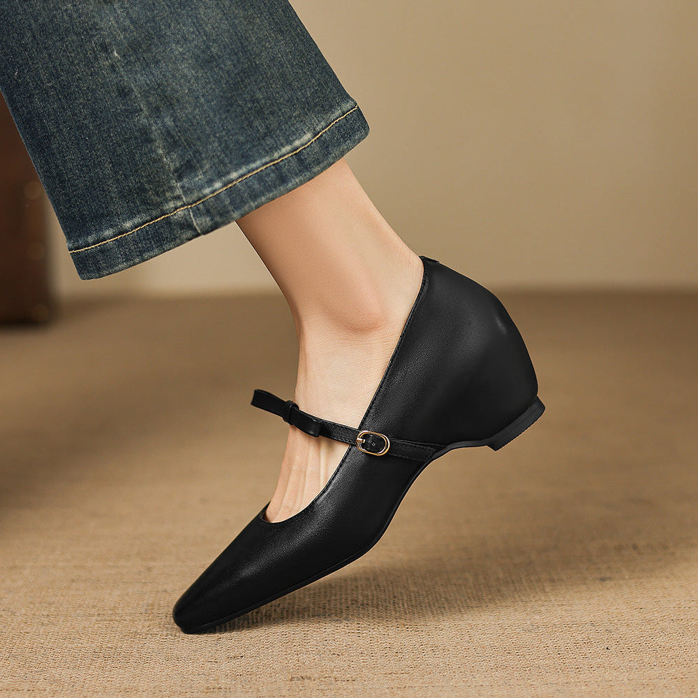 Bryony | Bow-Strap Mary Jane Pump