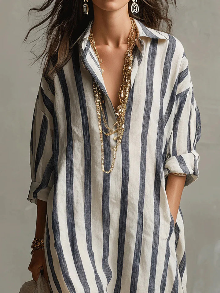 Amaris | Long Shirt Dress