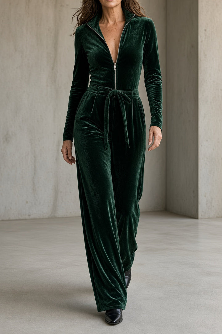 Elena Velvet Jumpsuit™