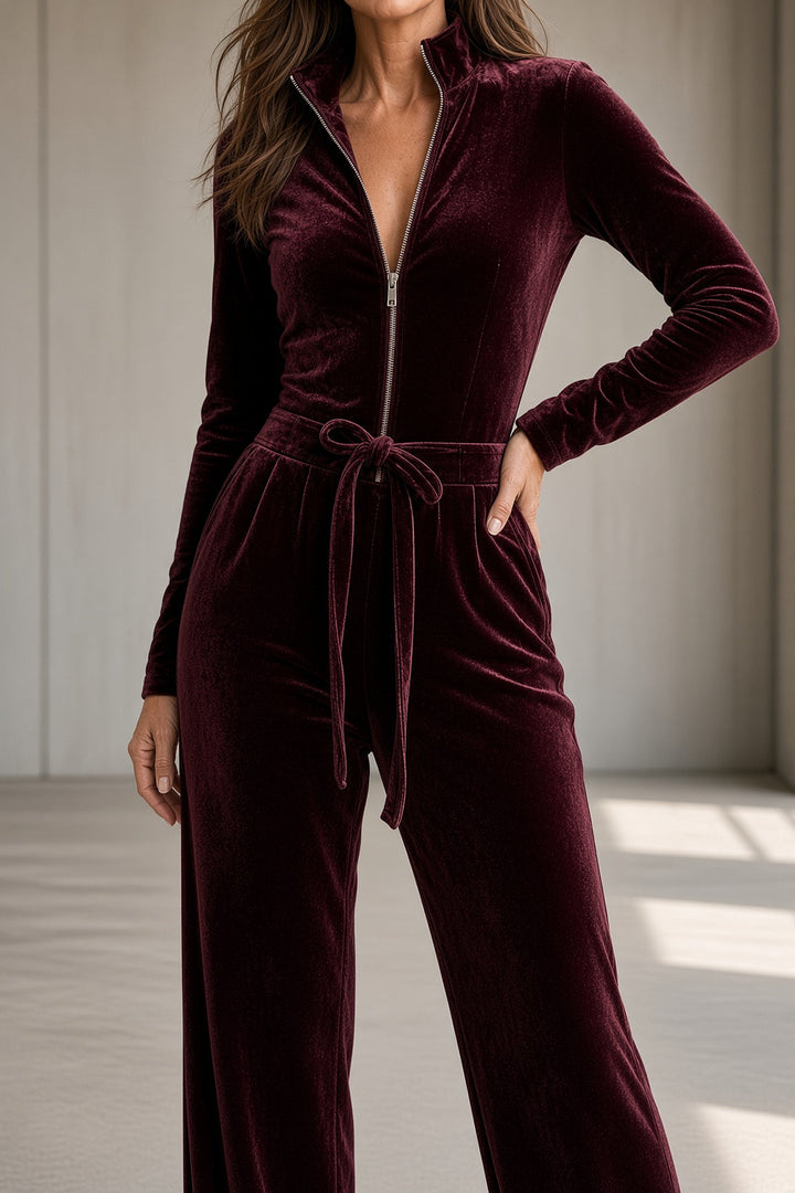 Elena Velvet Jumpsuit™