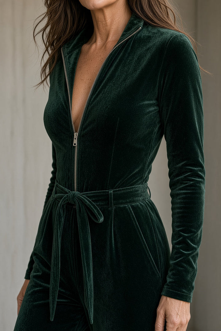 Elena Velvet Jumpsuit™