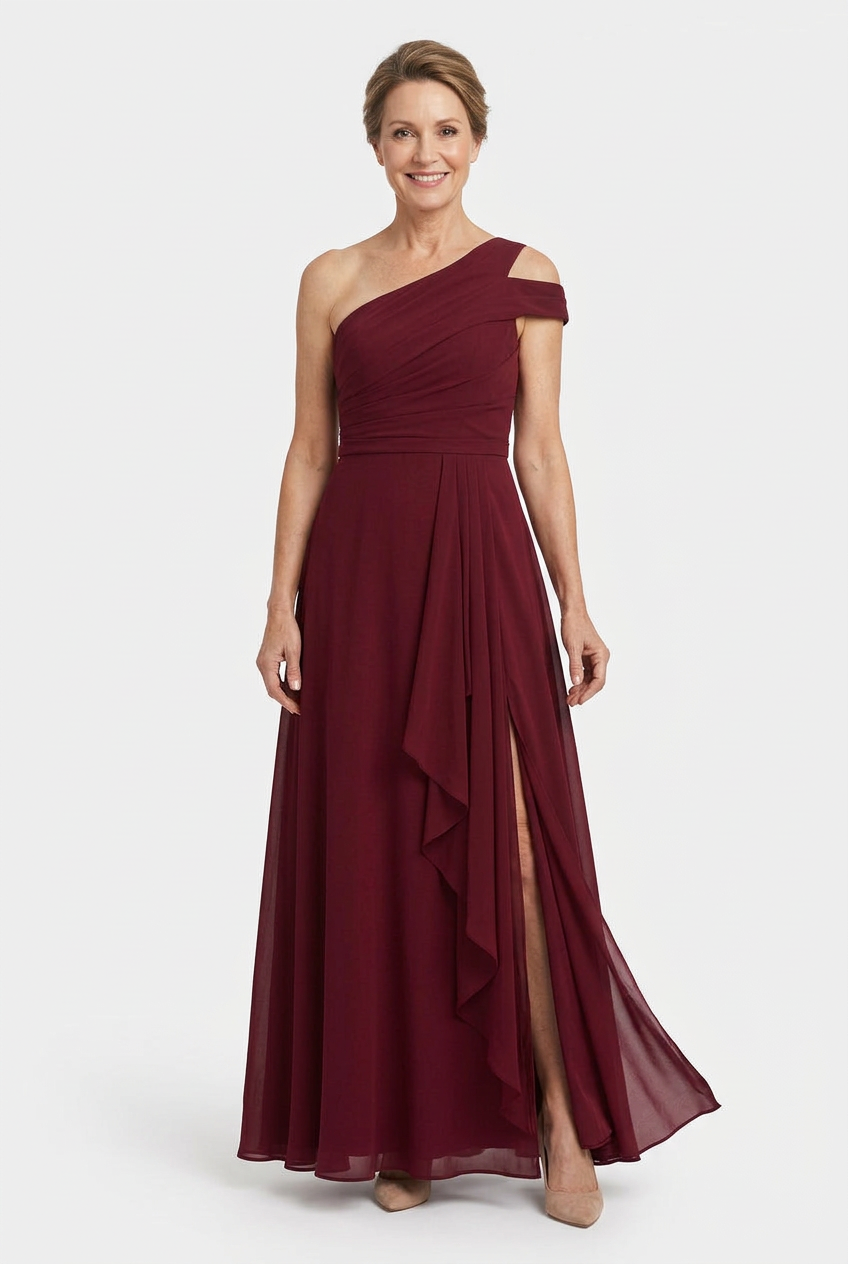 Aurelia One-Shoulder Maxi Gown