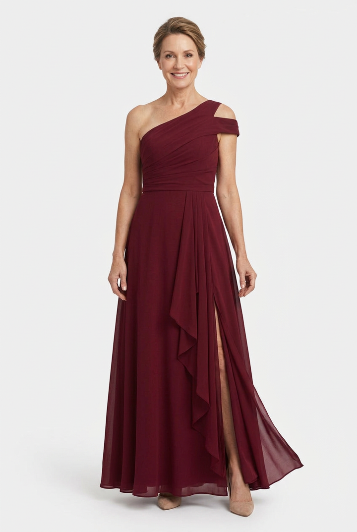 Aurelia One-Shoulder Maxi Gown