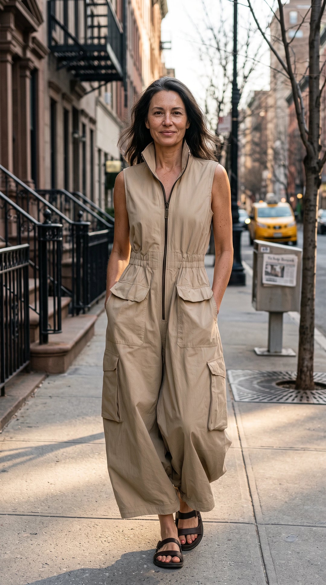 Ursula™ Utility Cargo Jumpsuit