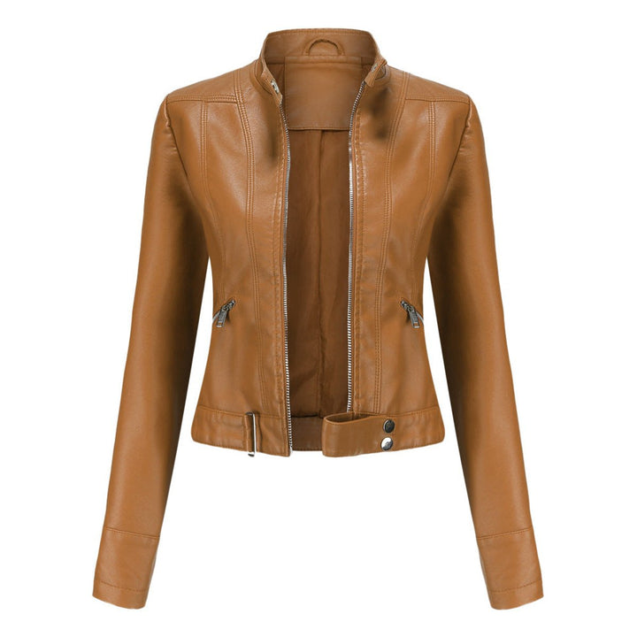 LUANA | Cropped Moto Jacket